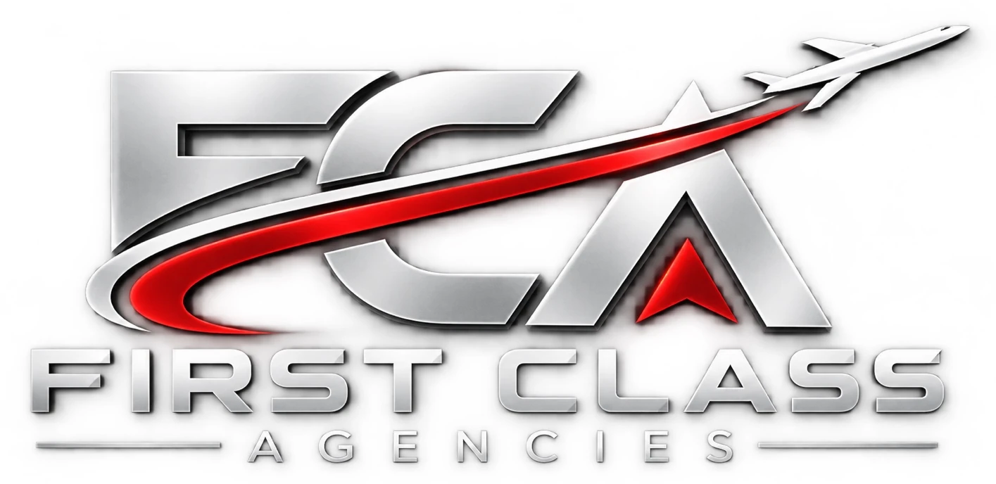 First Class Agencies official aviation logo